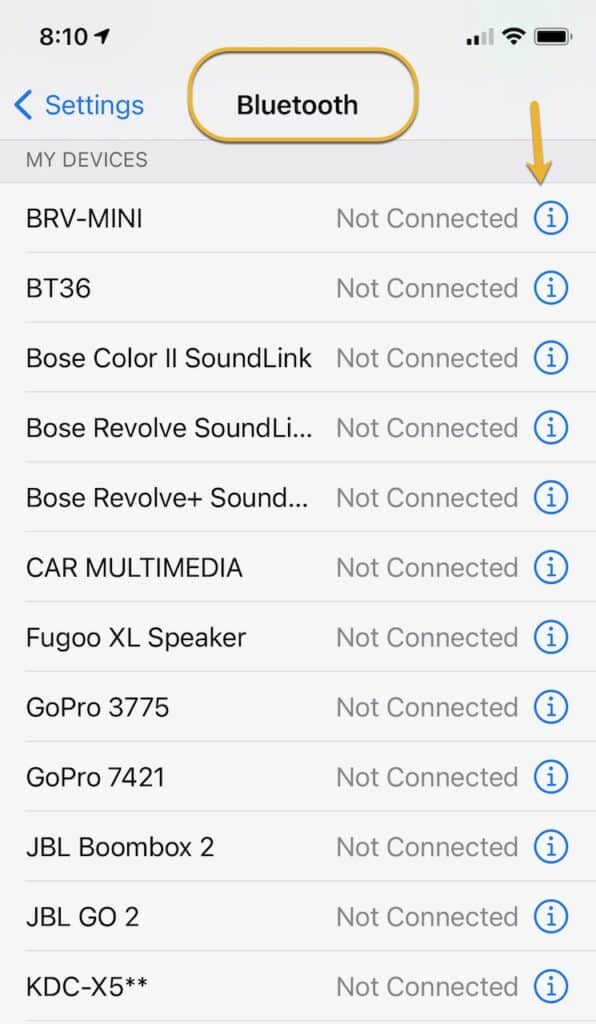 How To Unforget A Bluetooth Device