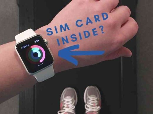 apple watch has sim card