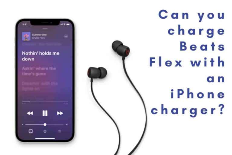 Can You Charge Beats Flex With an iPhone Charger?