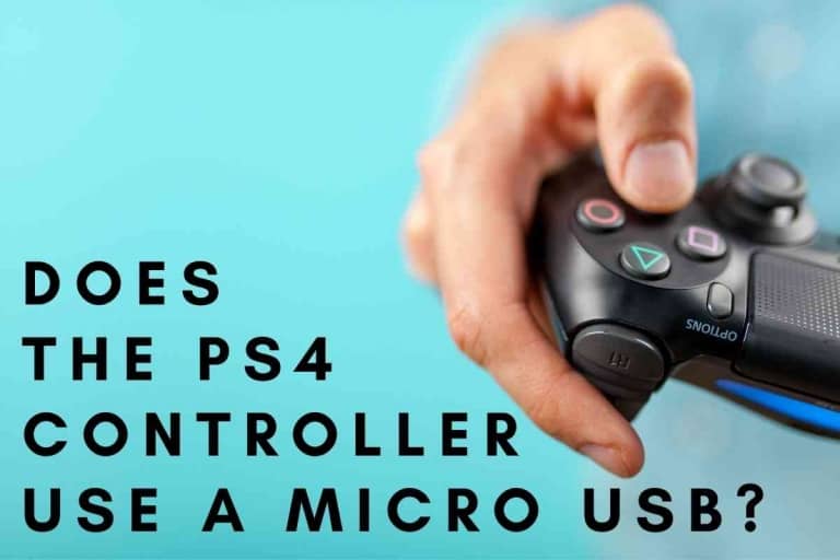 Does The PS4 Controller Use A Micro USB?
