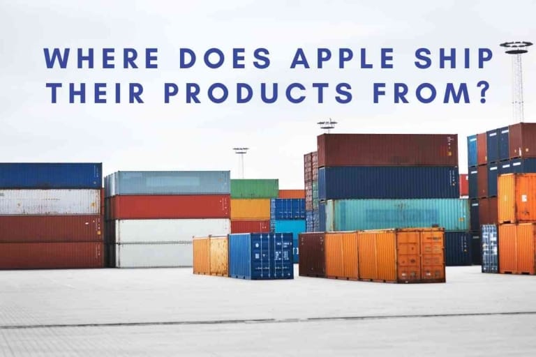 Where Does Apple Ship Their Products From?