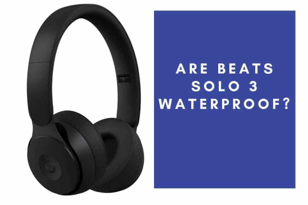 Are beats studio outlet 3 water resistant