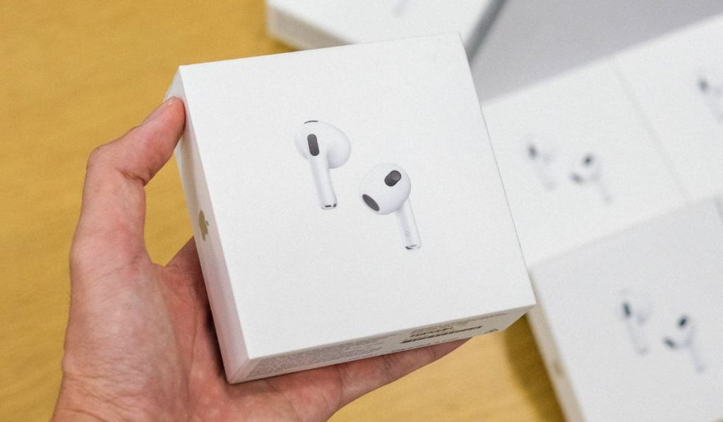 New airpod 3 in a box