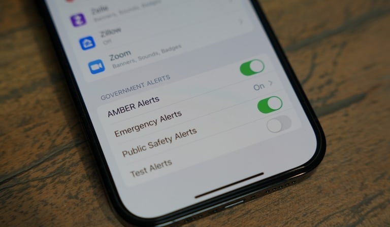 How To Get Emergency Alerts On iPhone