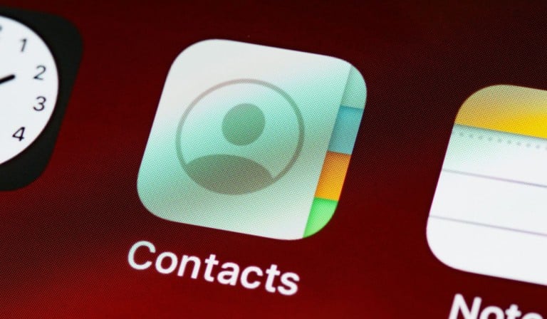 Iphone contacts