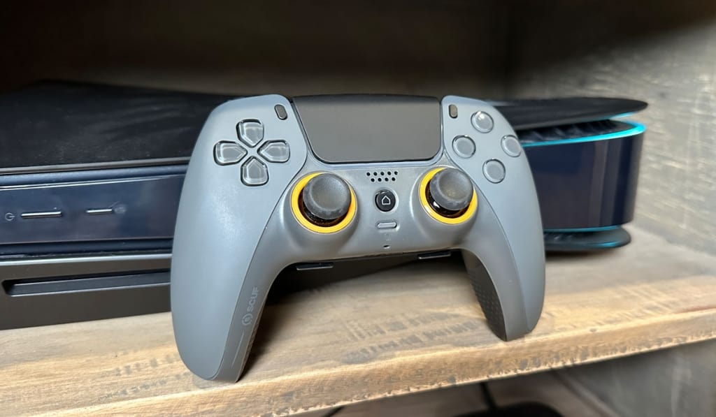Scuf gaming controller with PS5