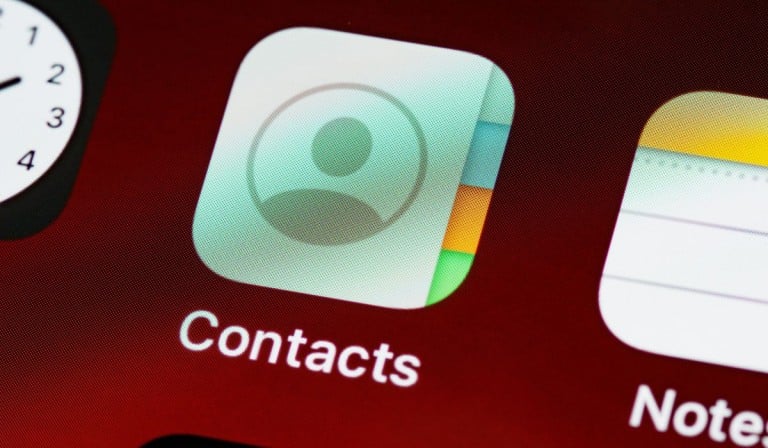 Iphone contacts