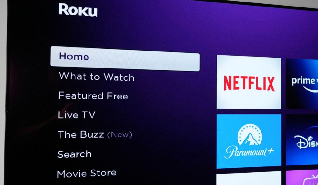 Roku Home Screen