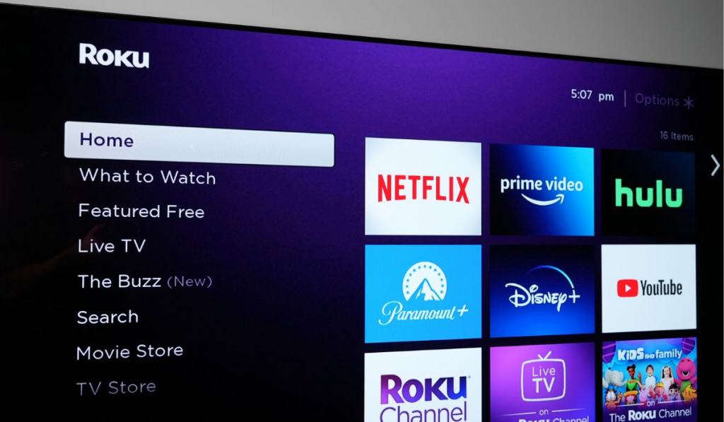 Roku streaming