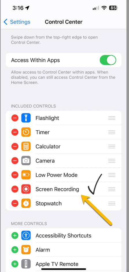 How to Record Your iPhone Screen