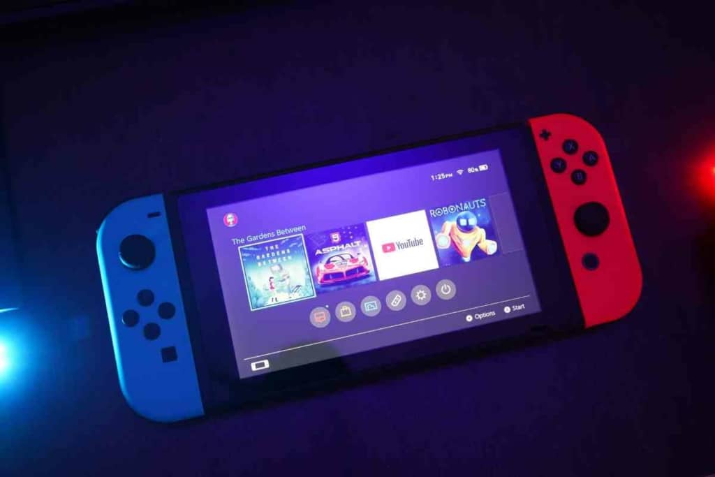 nintendo switch dock on its side 4 1 Transferring Nintendo Switch Games to a MicroSD Card