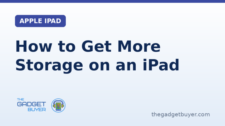 How to get more storage on an iPad by freeing space and using iCloud