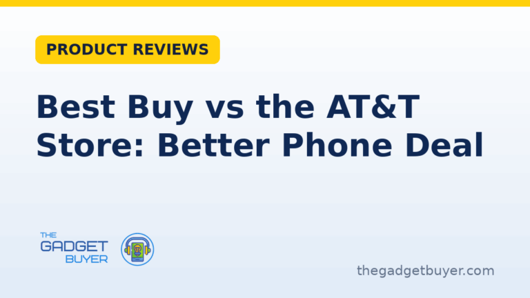 Best Buy versus an AT&T store for a better phone deal