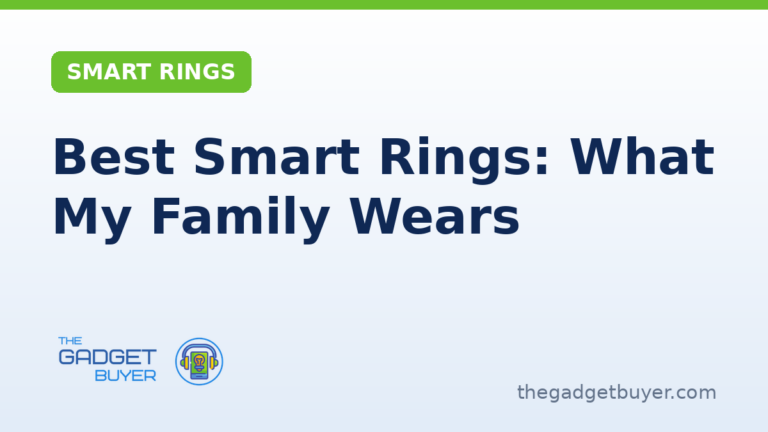 Best smart rings guide showing Oura Ring 5, Oura Ring 4 and COLMI R02