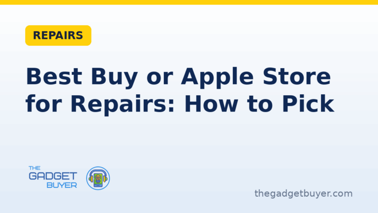 Best Buy or Apple Store for device repairs