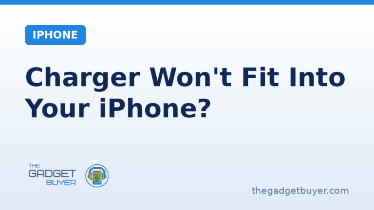 Person trying to fit a charger into an iPhone with a frustrated look.