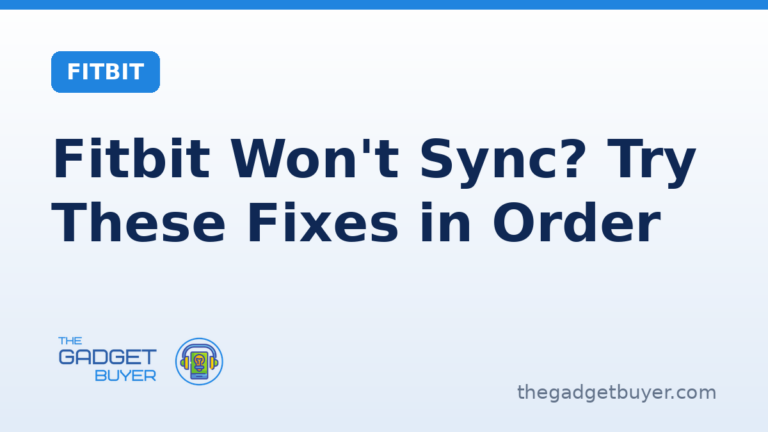 Fitbit Won't Sync? Try These Fixes in Order 1 Fitbit won't sync troubleshooting steps shown in the Google Health app