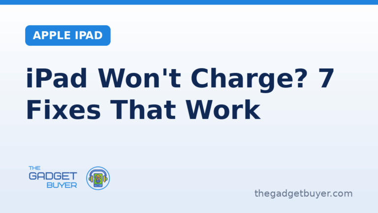 iPad will not charge fixes guide card