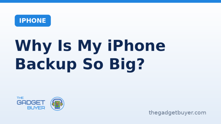 iPhone backup taking up too much iCloud storage space