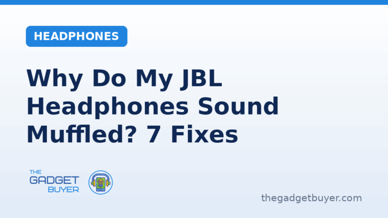 JBL headphones sound muffled fixes guide card