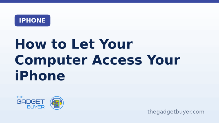 The Gadget Buyer guide to letting your computer access your iPhone