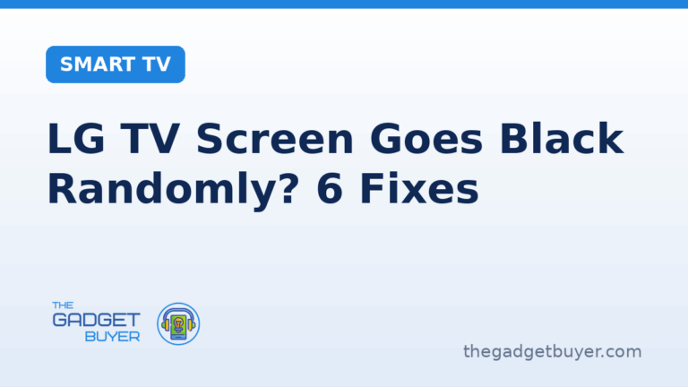 LG TV screen goes black randomly fixes card