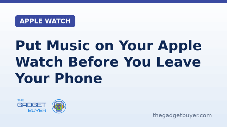 Putting music on your Apple Watch without your phone on a branded card