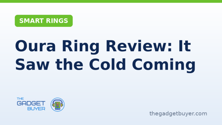 Oura Ring review featured image, real family test of the Oura Ring 4 and Ring 5