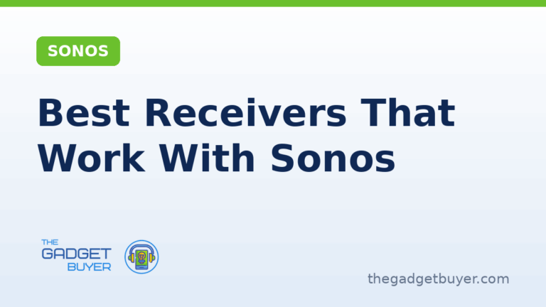 The Gadget Buyer guide to receivers that work with Sonos