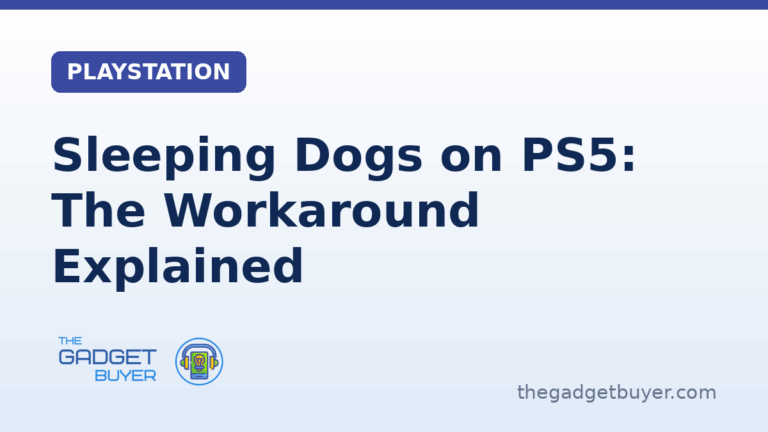 How to play Sleeping Dogs on a PS5