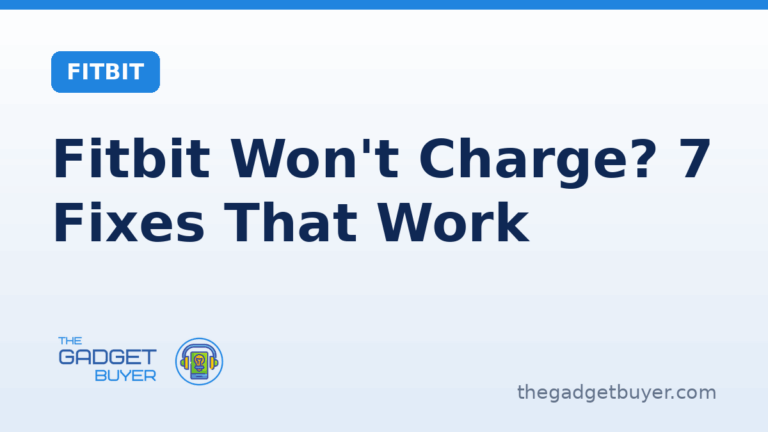 Fitbit will not charge fixes guide card