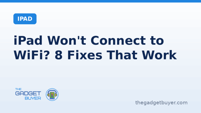 iPad will not connect to WiFi fixes guide card