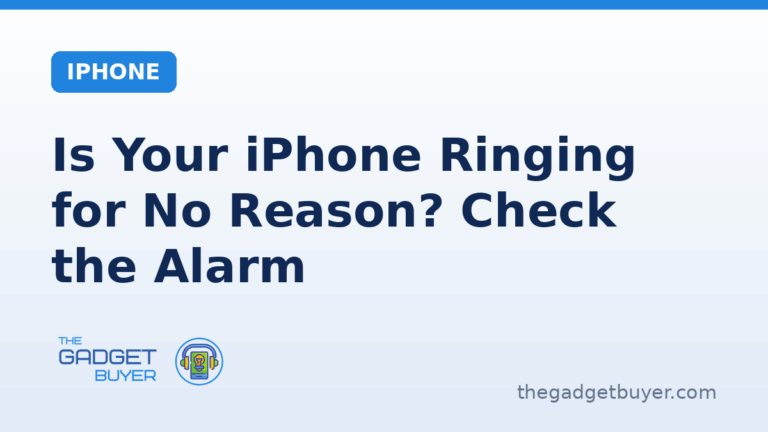 Why an iPhone is ringing for no reason and how to check alarms and call settings