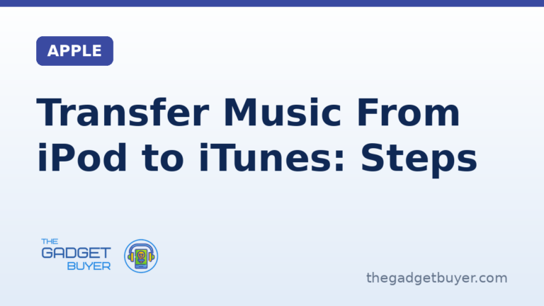 An old iPod connected by USB cable to a laptop running iTunes to copy music back into the library