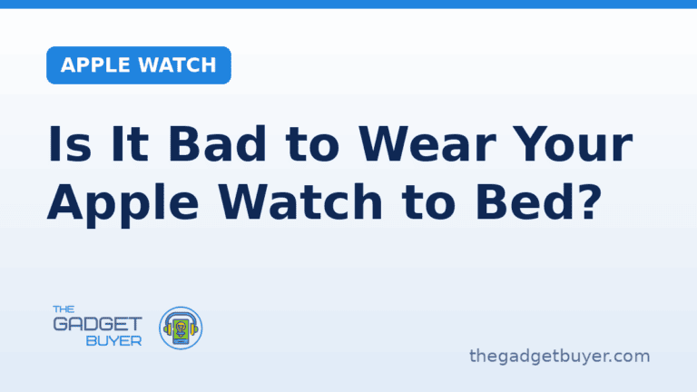 Person wearing Apple Watch while lying in bed, checking notifications.