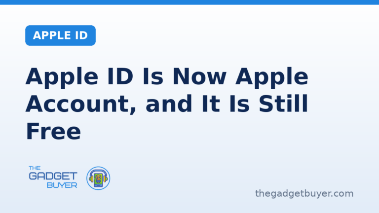 Apple ID Is Now Apple Account, and It Is Still Free