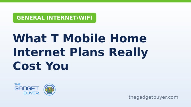 What T Mobile Home Internet plans really cost you, a plan picker from The Gadget Buyer