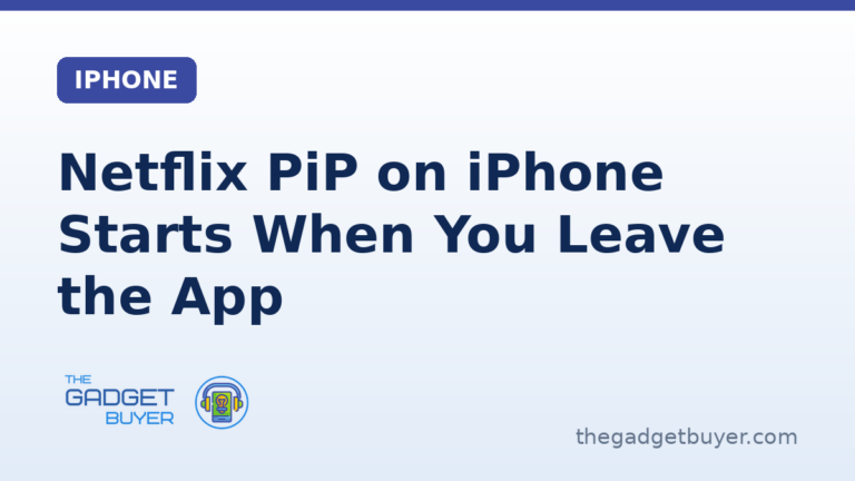 Netflix PiP on iPhone starts when you leave the app: what iOS and plan it needs, the Start PiP Automatically switch, and Netflix's six checks