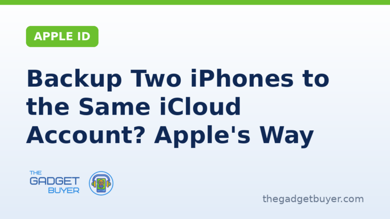Backup Two iPhones to the Same iCloud Account? Apple's Way 3 Backup two iPhones to the same iCloud account: Apple's per device backup switch, its storage alert, and one account each for two family members