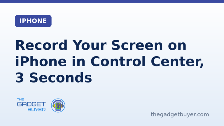 Record Your Screen on iPhone in Control Center, 3 Seconds 4 Record your screen on iPhone: Apple's Control Center steps, the microphone switch, how to stop, and where the video goes