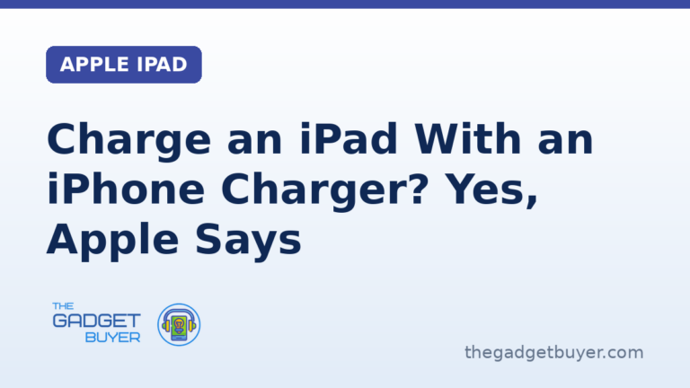 Charge an iPad with an iPhone charger: yes, Apple says any listed adapter charges an iPad, with the iPad User Guide's 15 W recommended minimum for third party adapters and the cable that fits your iPad's port