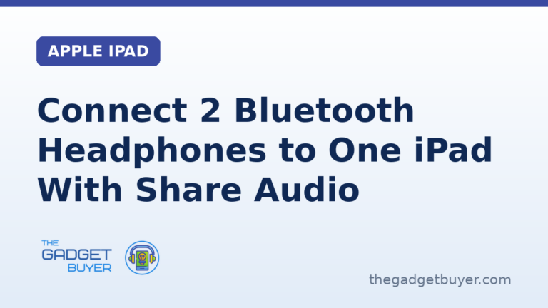 Connect 2 Bluetooth headphones to one iPad with Apple's Share Audio, which headphones and iPads Apple lists and the five taps