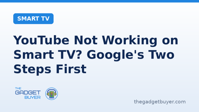 YouTube Not Working on Smart TV? Google's Two Steps First 2 YouTube not working on smart TV: Google's two TV steps, the power cycle and the app store update, then its general steps in order