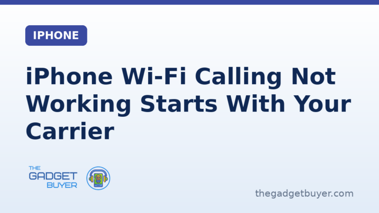 iPhone Wi-Fi Calling Not Working Starts With Your Carrier 1 iPhone Wi-Fi Calling not working: Apple's order is the carrier check, an iOS update, a call to the carrier, then eight steps with a two minute wait