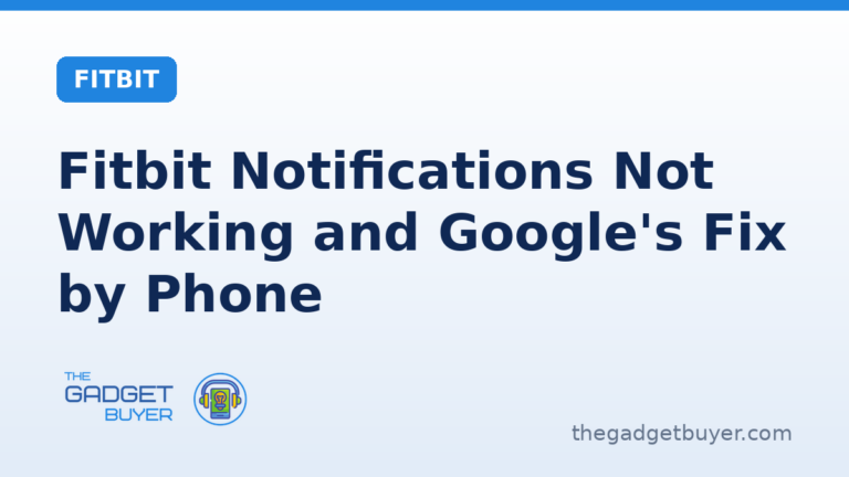 Fitbit notifications not working: Google's checks split by iPhone and Android, the Share System Notifications switch, and Google's seven troubleshooting steps