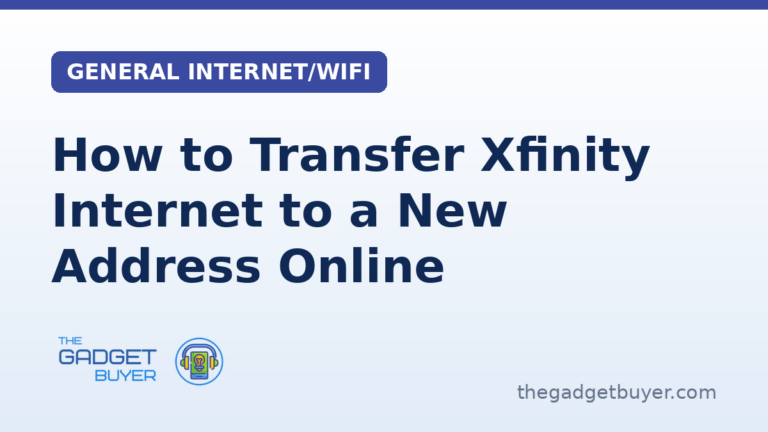 How to transfer Xfinity internet to a new address: sign in at xfinity.com/moving, look up the address, set the stop date and installation, then Review/Consent