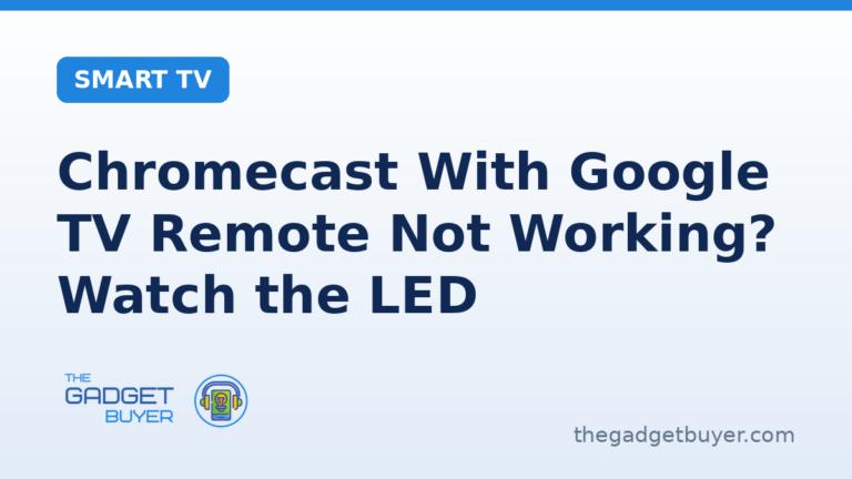Chromecast with Google TV remote not working: Google's battery LED test first, then reboot, forget, factory reset and set up, plus the IR, Bluetooth and slow response fixes