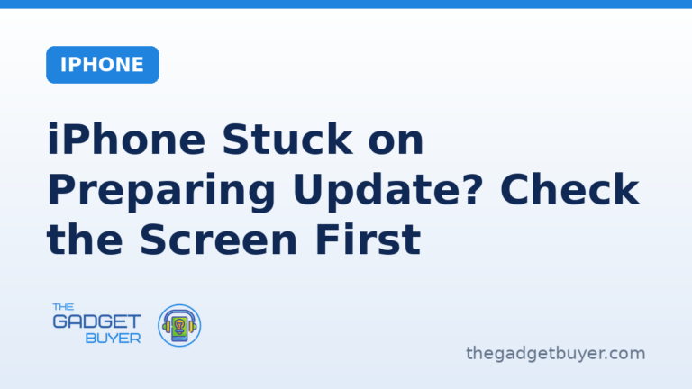iPhone stuck on Preparing Update, branded featured image, iPhone category